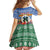 Personalised Tafea Joyeux Noel Family Matching Off The Shoulder Long Sleeve Dress and Hawaiian Shirt Proud To Be a Ni-Van Sand Drawing Art - Polynesian Pride