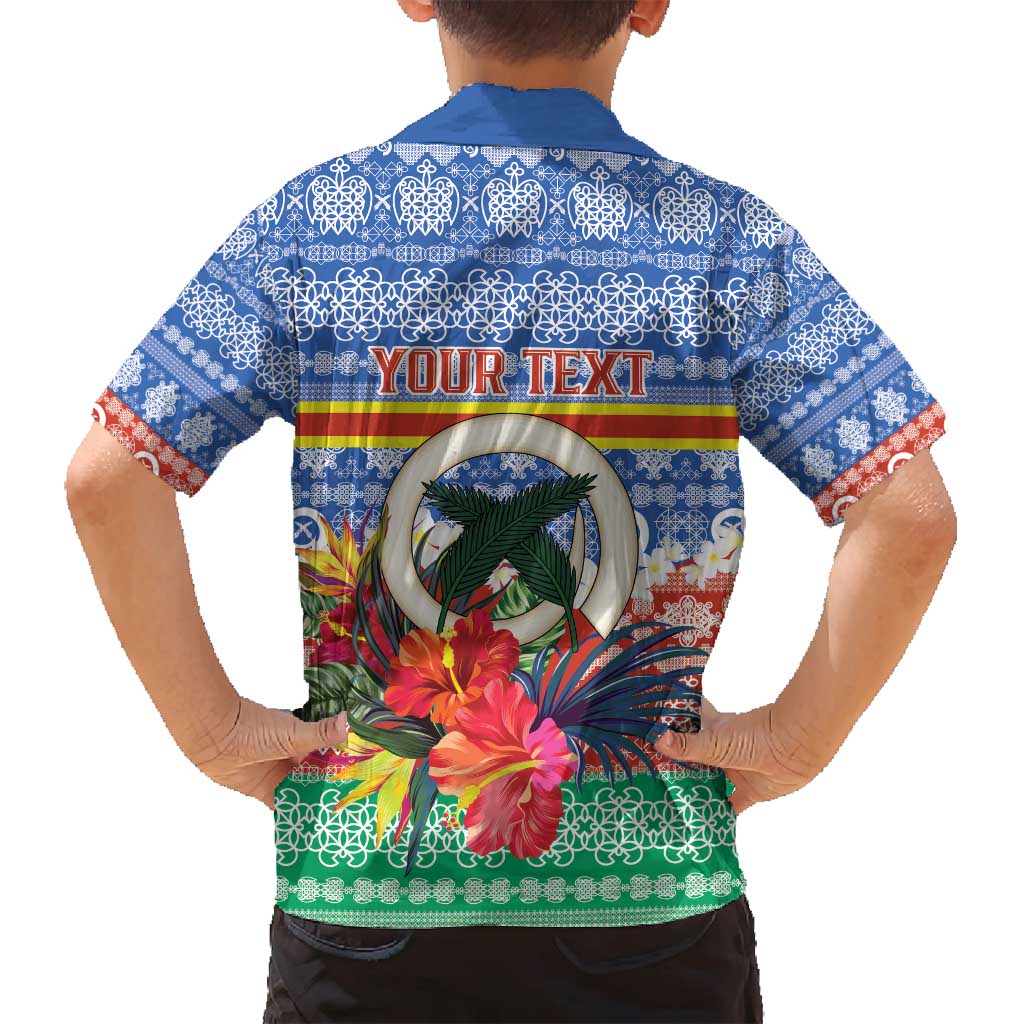 Personalised Tafea Joyeux Noel Family Matching Puletasi and Hawaiian Shirt Proud To Be a Ni-Van Sand Drawing Art - Polynesian Pride
