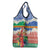Personalised Tafea Joyeux Noel Grocery Bag Proud To Be a Ni-Van Sand Drawing Art - Polynesian Pride