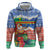Personalised Tafea Joyeux Noel Hoodie Proud To Be a Ni-Van Sand Drawing Art - Polynesian Pride