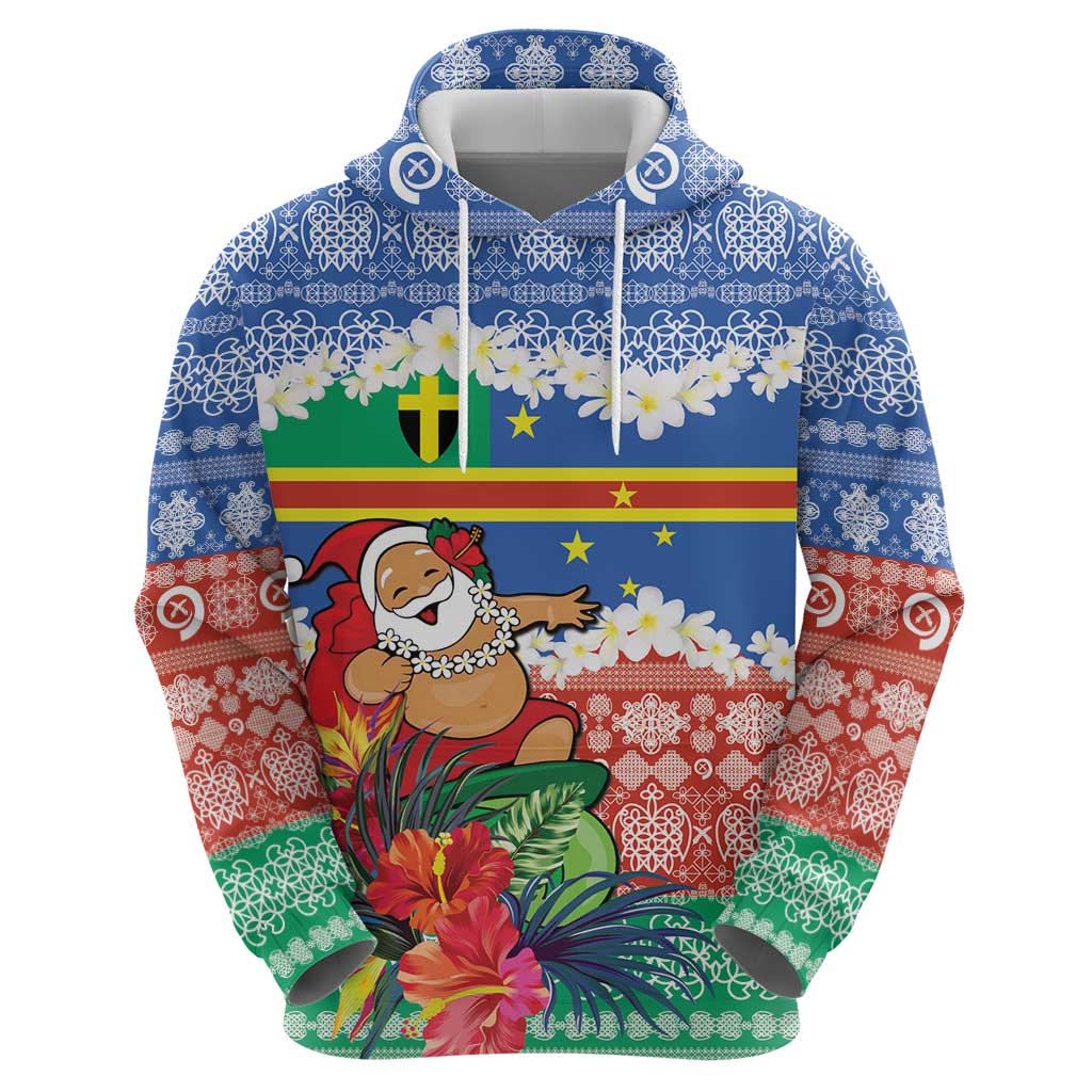 Personalised Tafea Joyeux Noel Hoodie Proud To Be a Ni-Van Sand Drawing Art - Polynesian Pride