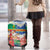 Personalised Tafea Joyeux Noel Luggage Cover Proud To Be a Ni-Van Sand Drawing Art - Polynesian Pride
