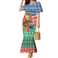 Personalised Tafea Joyeux Noel Mermaid Dress Proud To Be a Ni-Van Sand Drawing Art - Polynesian Pride