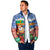 Personalised Tafea Joyeux Noel Padded Jacket Proud To Be a Ni-Van Sand Drawing Art - Polynesian Pride