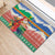 Personalised Tafea Joyeux Noel Rubber Doormat Proud To Be a Ni-Van Sand Drawing Art - Polynesian Pride