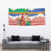 Personalised Tafea Joyeux Noel Tapestry Proud To Be a Ni-Van Sand Drawing Art - Polynesian Pride