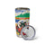 Personalised Tafea Joyeux Noel Tumbler Cup Proud To Be a Ni-Van Sand Drawing Art - Polynesian Pride