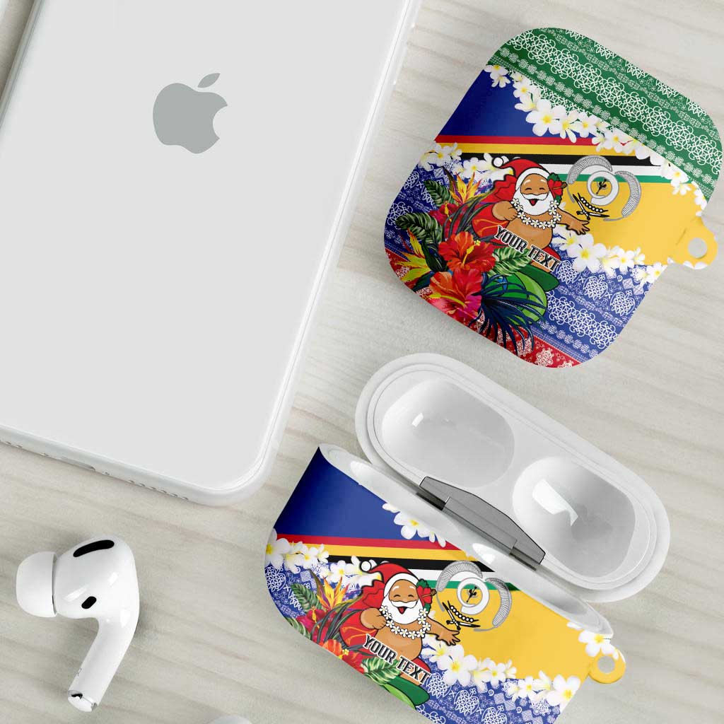 Personalised Torba Joyeux Noel AirPods Case Proud To Be a Ni-Van Sand Drawing Art - Polynesian Pride