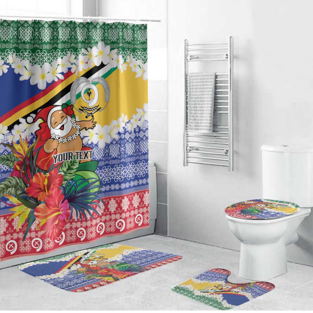 Personalised Torba Joyeux Noel Bathroom Set Proud To Be a Ni-Van Sand Drawing Art - Polynesian Pride