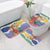 Personalised Torba Joyeux Noel Bathroom Set Proud To Be a Ni-Van Sand Drawing Art - Polynesian Pride