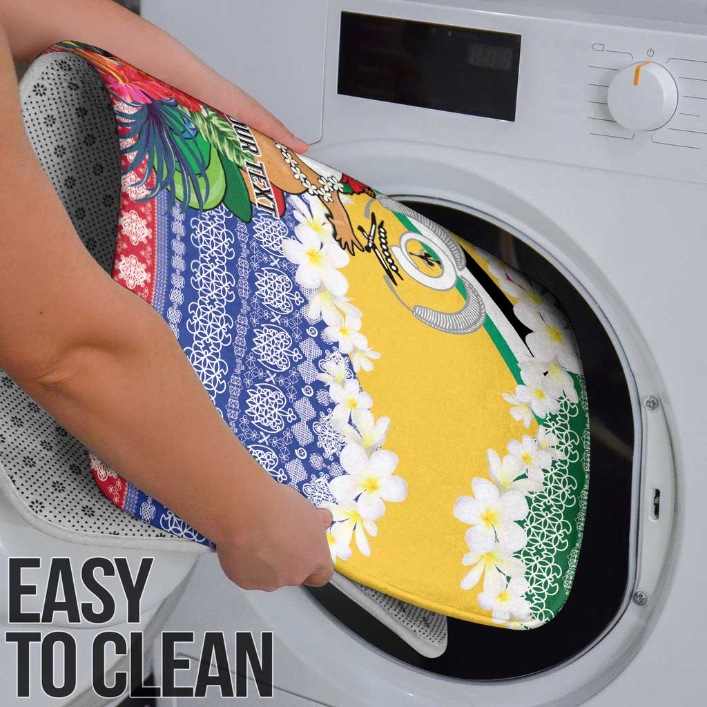 Personalised Torba Joyeux Noel Bathroom Set Proud To Be a Ni-Van Sand Drawing Art - Polynesian Pride