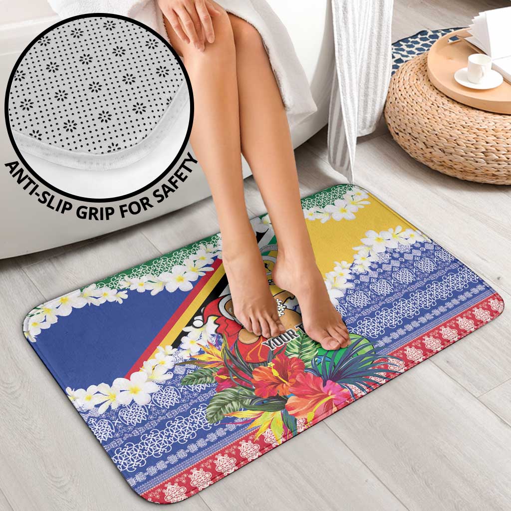 Personalised Torba Joyeux Noel Bathroom Set Proud To Be a Ni-Van Sand Drawing Art - Polynesian Pride