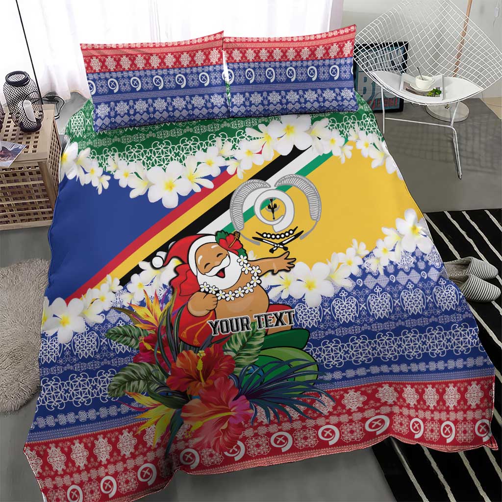 Personalised Torba Joyeux Noel Bedding Set Proud To Be a Ni-Van Sand Drawing Art - Polynesian Pride