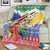 Personalised Torba Joyeux Noel Blanket Proud To Be a Ni-Van Sand Drawing Art - Polynesian Pride