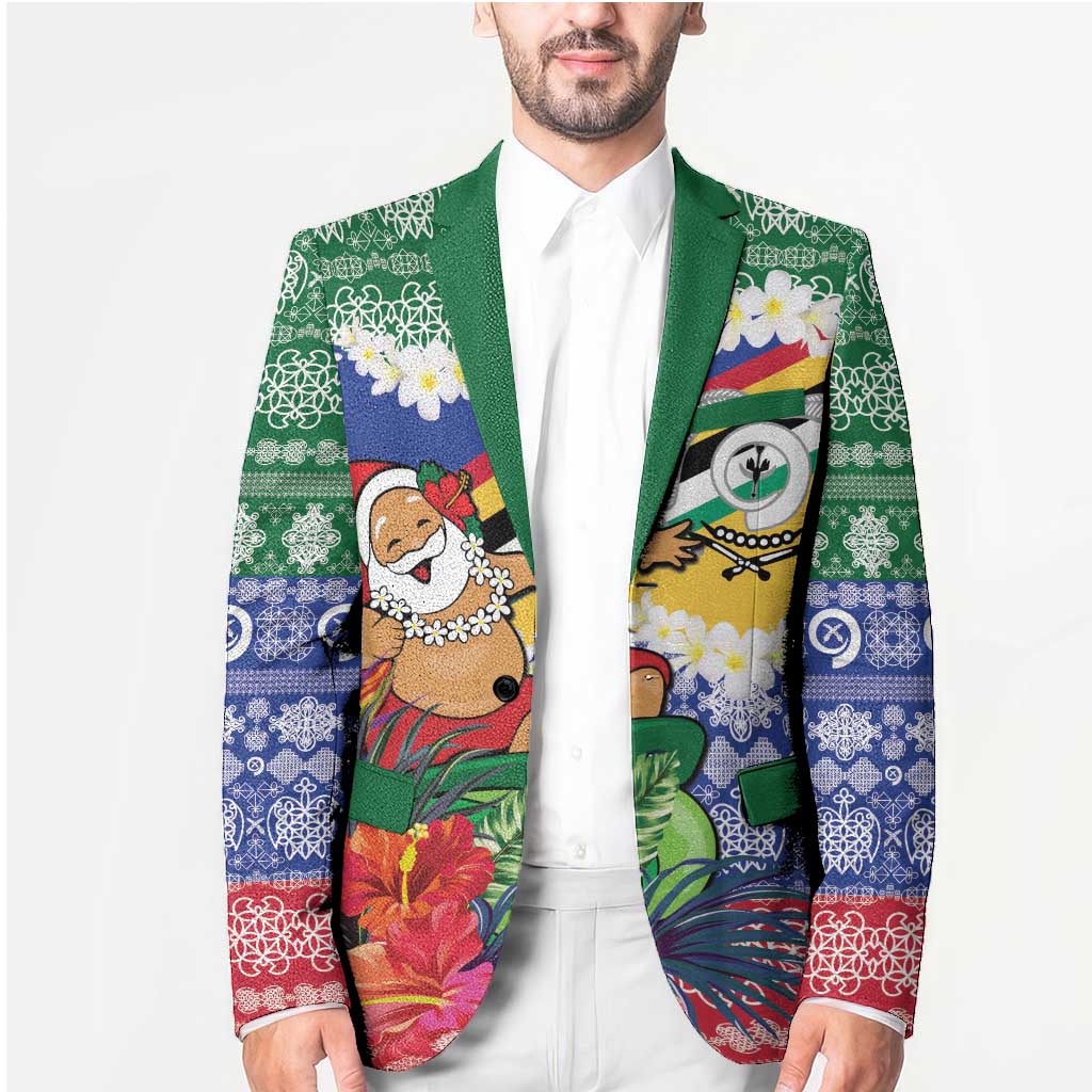 Personalised Torba Joyeux Noel Blazer Proud To Be a Ni-Van Sand Drawing Art - Polynesian Pride