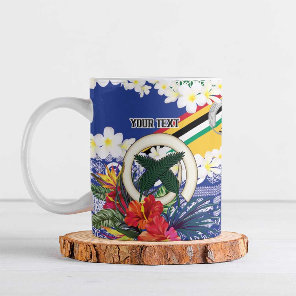 Personalised Torba Joyeux Noel Ceramic Mug Proud To Be a Ni-Van Sand Drawing Art - Polynesian Pride