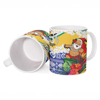 Personalised Torba Joyeux Noel Ceramic Mug Proud To Be a Ni-Van Sand Drawing Art - Polynesian Pride