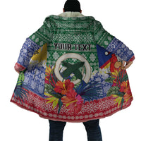 Personalised Torba Joyeux Noel Cloak Proud To Be a Ni-Van Sand Drawing Art - Polynesian Pride