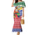 Personalised Torba Joyeux Noel Family Matching Mermaid Dress and Hawaiian Shirt Proud To Be a Ni-Van Sand Drawing Art - Polynesian Pride
