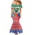 Personalised Torba Joyeux Noel Family Matching Mermaid Dress and Hawaiian Shirt Proud To Be a Ni-Van Sand Drawing Art - Polynesian Pride