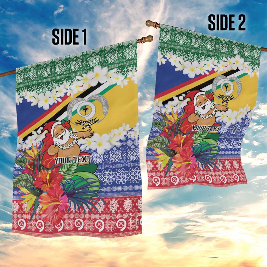 Personalised Torba Joyeux Noel Garden Flag Proud To Be a Ni-Van Sand Drawing Art - Polynesian Pride