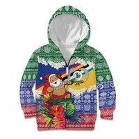 Personalised Torba Joyeux Noel Kid Hoodie Proud To Be a Ni-Van Sand Drawing Art - Polynesian Pride