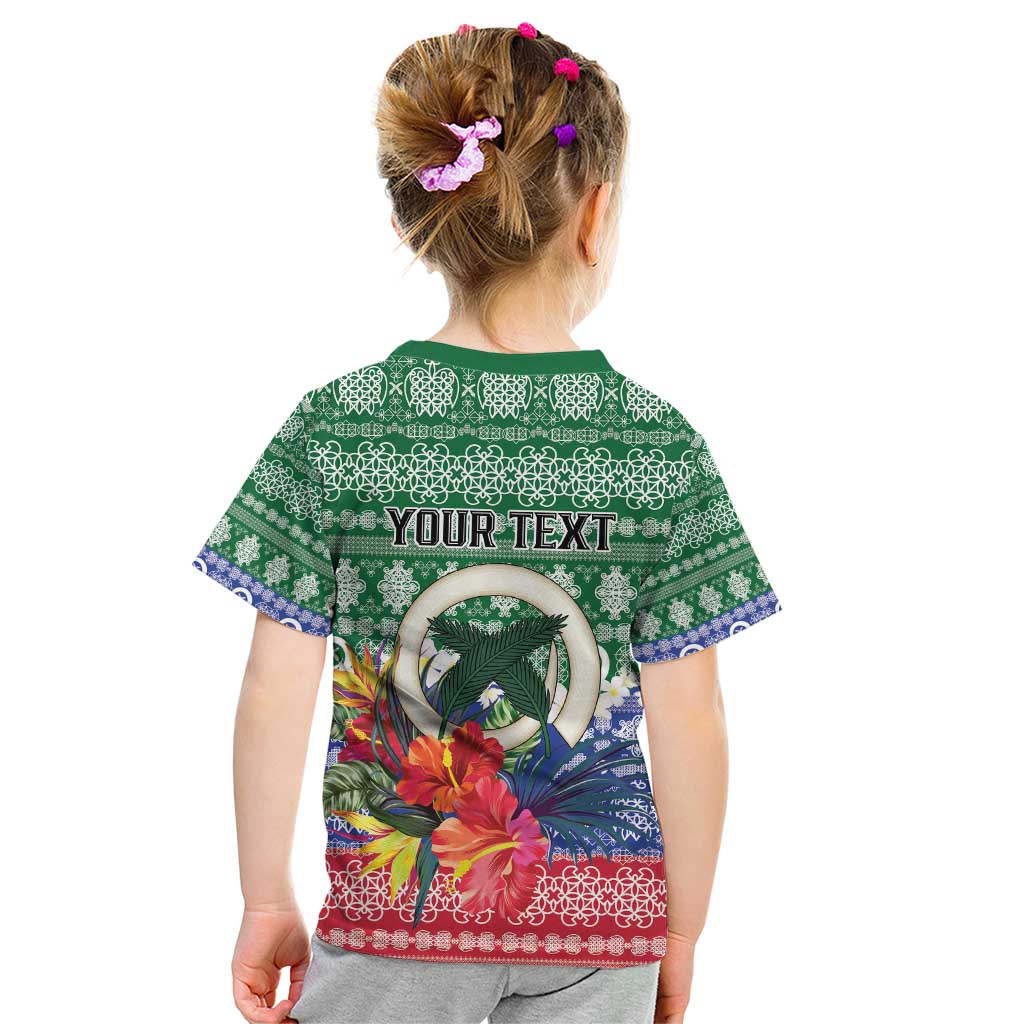 Personalised Torba Joyeux Noel Kid T Shirt Proud To Be a Ni-Van Sand Drawing Art - Polynesian Pride
