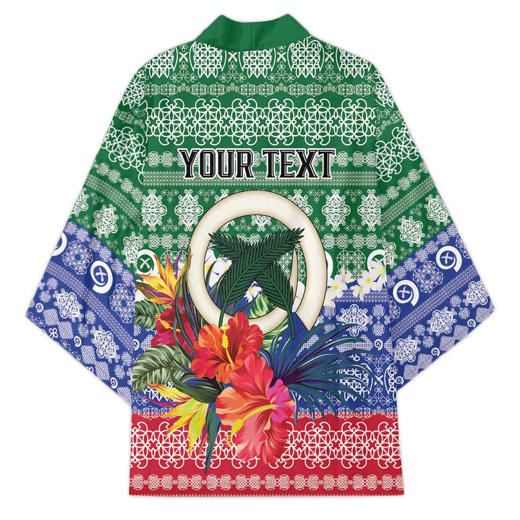 Personalised Torba Joyeux Noel Kimono Proud To Be a Ni-Van Sand Drawing Art - Polynesian Pride