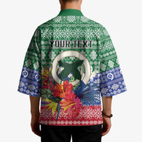 Personalised Torba Joyeux Noel Kimono Proud To Be a Ni-Van Sand Drawing Art - Polynesian Pride