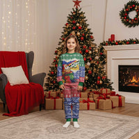Personalised Torba Joyeux Noel Christmas Pajama Set Proud To Be a Ni-Van Sand Drawing Art - Polynesian Pride