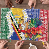 Personalised Torba Joyeux Noel Puzzle Proud To Be a Ni-Van Sand Drawing Art - Polynesian Pride