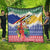 Personalised Torba Joyeux Noel Quilt Proud To Be a Ni-Van Sand Drawing Art - Polynesian Pride