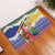 Personalised Torba Joyeux Noel Rubber Doormat Proud To Be a Ni-Van Sand Drawing Art - Polynesian Pride