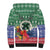 Personalised Torba Joyeux Noel Sherpa Hoodie Proud To Be a Ni-Van Sand Drawing Art - Polynesian Pride