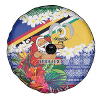 Personalised Torba Joyeux Noel Spare Tire Cover Proud To Be a Ni-Van Sand Drawing Art - Polynesian Pride