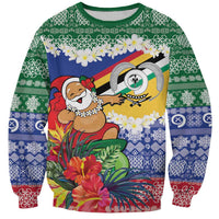 Personalised Torba Joyeux Noel Sweatshirt Proud To Be a Ni-Van Sand Drawing Art - Polynesian Pride