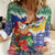 Personalised Torba Joyeux Noel Women Casual Shirt Proud To Be a Ni-Van Sand Drawing Art - Polynesian Pride