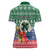 Personalised Torba Joyeux Noel Women Polo Shirt Proud To Be a Ni-Van Sand Drawing Art - Polynesian Pride