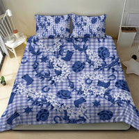 Mokihana Maile Ilima Leis Paniolo Palaka Bedding Set Hawaiian Polu Spirit - Polynesian Pride