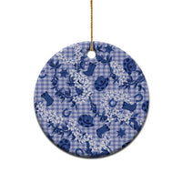 Mokihana Maile Ilima Leis Paniolo Palaka Ceramic Ornament Hawaiian Polu Spirit - Polynesian Pride