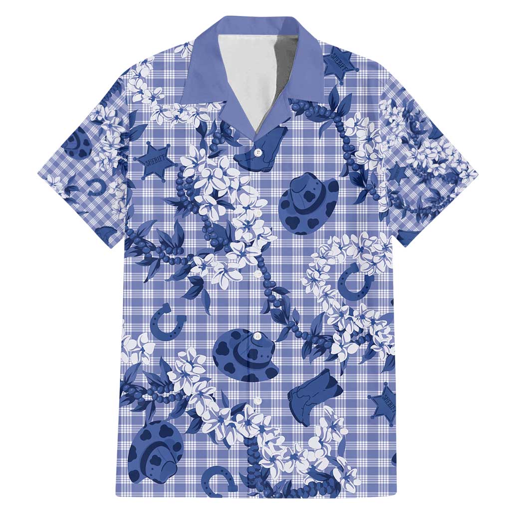 Mokihana Maile Ilima Leis Paniolo Palaka Family Matching Mermaid Dress and Hawaiian Shirt Hawaiian Polu Spirit - Polynesian Pride