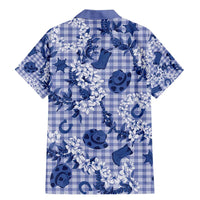 Mokihana Maile Ilima Leis Paniolo Palaka Family Matching Mermaid Dress and Hawaiian Shirt Hawaiian Polu Spirit - Polynesian Pride