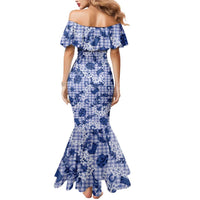 Mokihana Maile Ilima Leis Paniolo Palaka Mermaid Dress Hawaiian Polu Spirit - Polynesian Pride