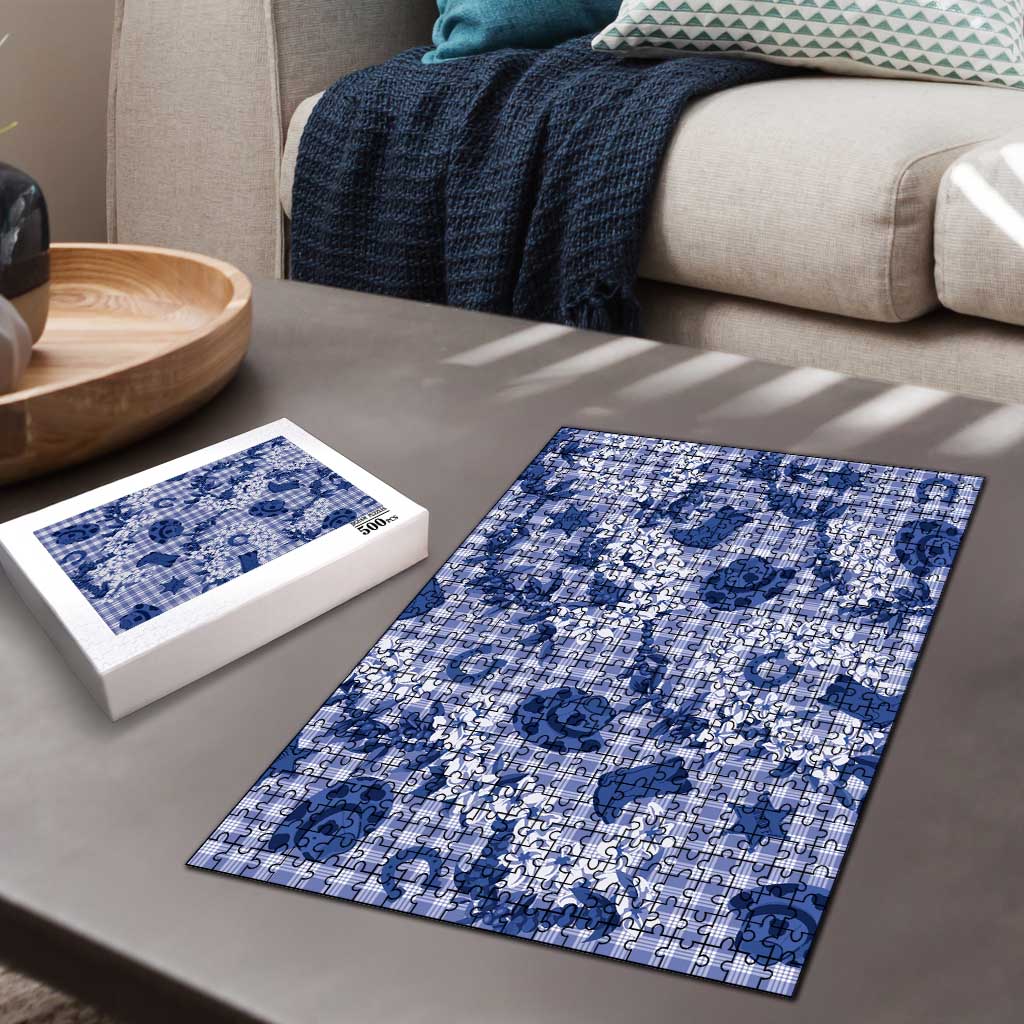 Mokihana Maile Ilima Leis Paniolo Palaka Puzzle Hawaiian Polu Spirit - Polynesian Pride