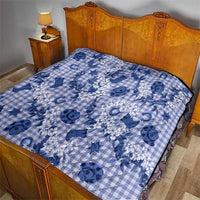 Mokihana Maile Ilima Leis Paniolo Palaka Quilt Hawaiian Polu Spirit - Polynesian Pride