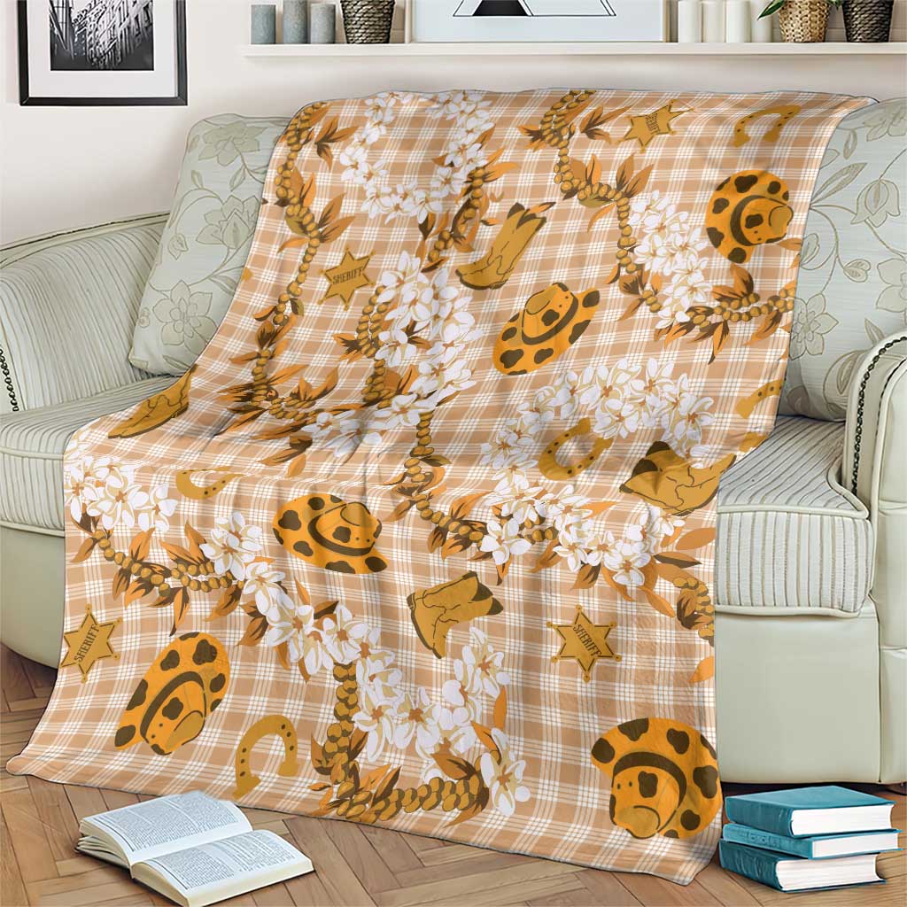 Mokihana Maile Ilima Leis Paniolo Palaka Blanket Hawaiian Kula Spirit - Polynesian Pride