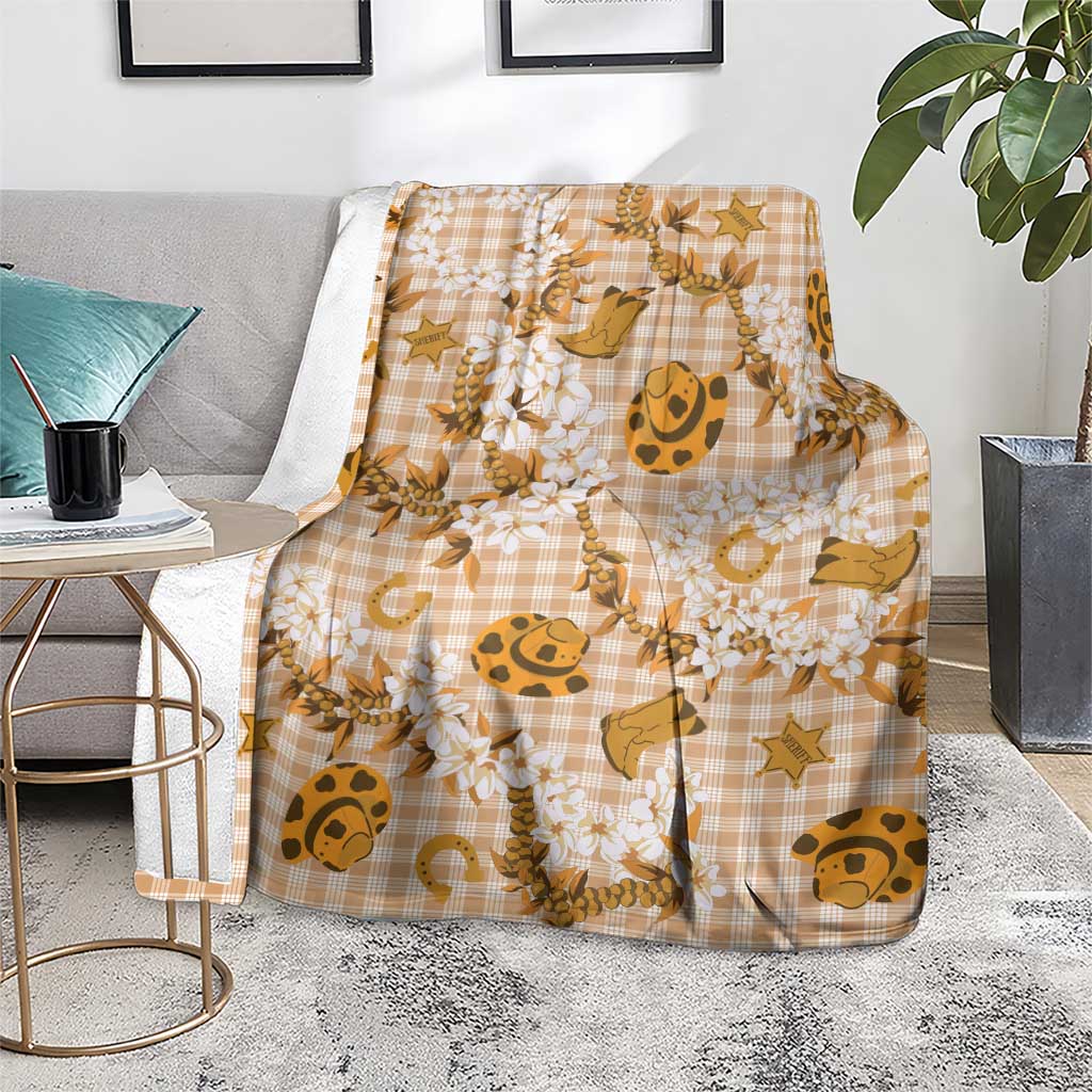 Mokihana Maile Ilima Leis Paniolo Palaka Blanket Hawaiian Kula Spirit - Polynesian Pride