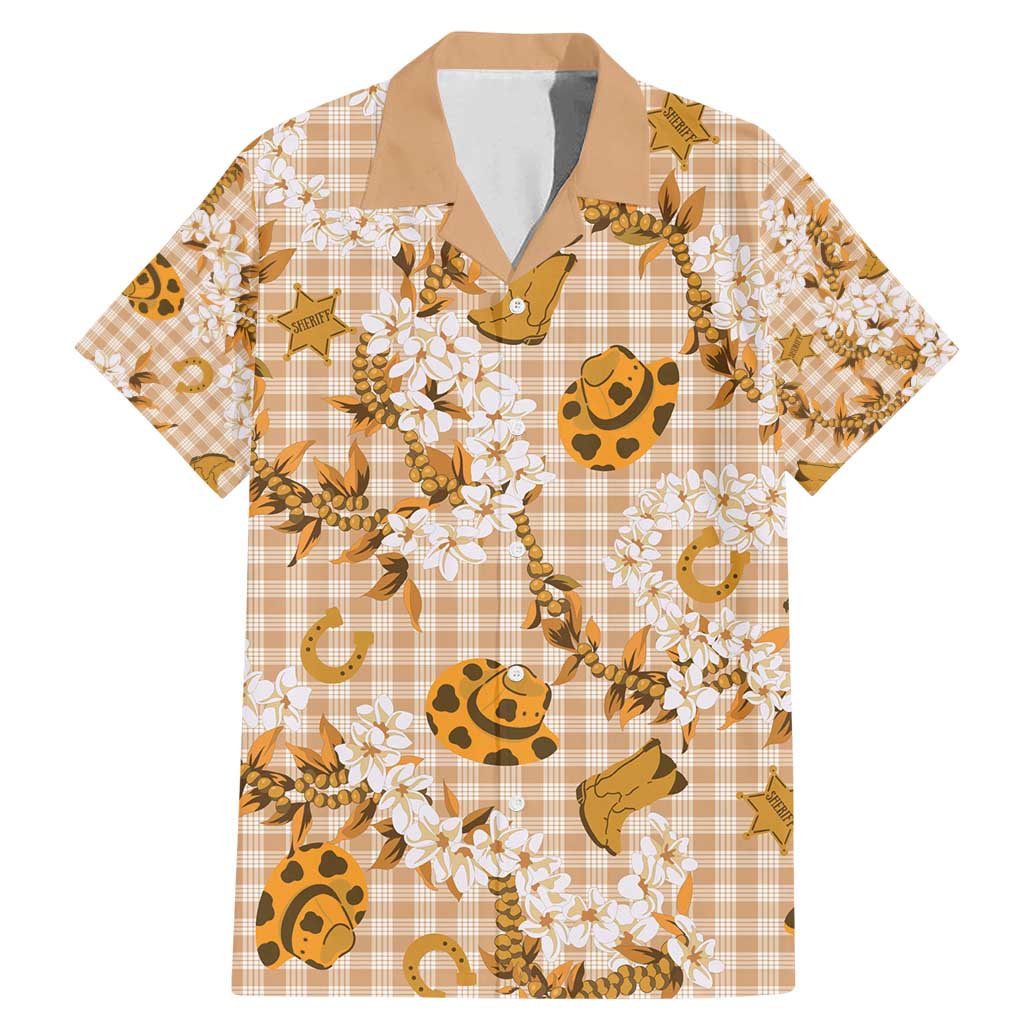 Mokihana Maile Ilima Leis Paniolo Palaka Family Matching Mermaid Dress and Hawaiian Shirt Hawaiian Kula Spirit - Polynesian Pride