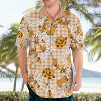 Mokihana Maile Ilima Leis Paniolo Palaka Hawaiian Shirt Hawaiian Kula Spirit - Polynesian Pride