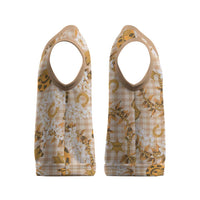 Mokihana Maile Ilima Leis Paniolo Palaka Christmas Knitted V-Neck Vest Hawaiian Kula Spirit - Polynesian Pride